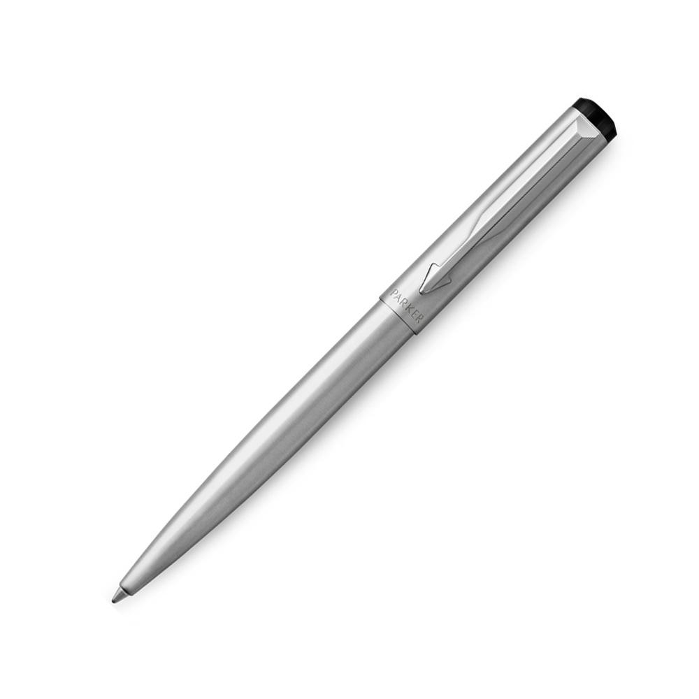 Шариковая ручка Parker VECTOR 17 Stainless Steel с логотипом
